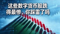这些数字货币股跌得最惨，你踩雷了吗