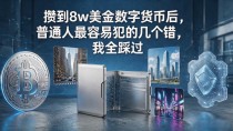 攒到8w美金数字货币后,普通人最容易犯的几个错,我全踩过
