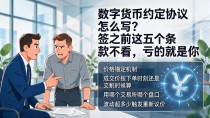 数字货币约定协议怎么写?签之前这五个条款不看,亏的就是你