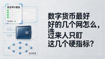 数字货币最好的几个网怎么选,过来人只盯这几个硬指标