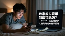 数字虚拟货币到底可玩吗？一个干了十五年金融的人说句掏心窝子的话