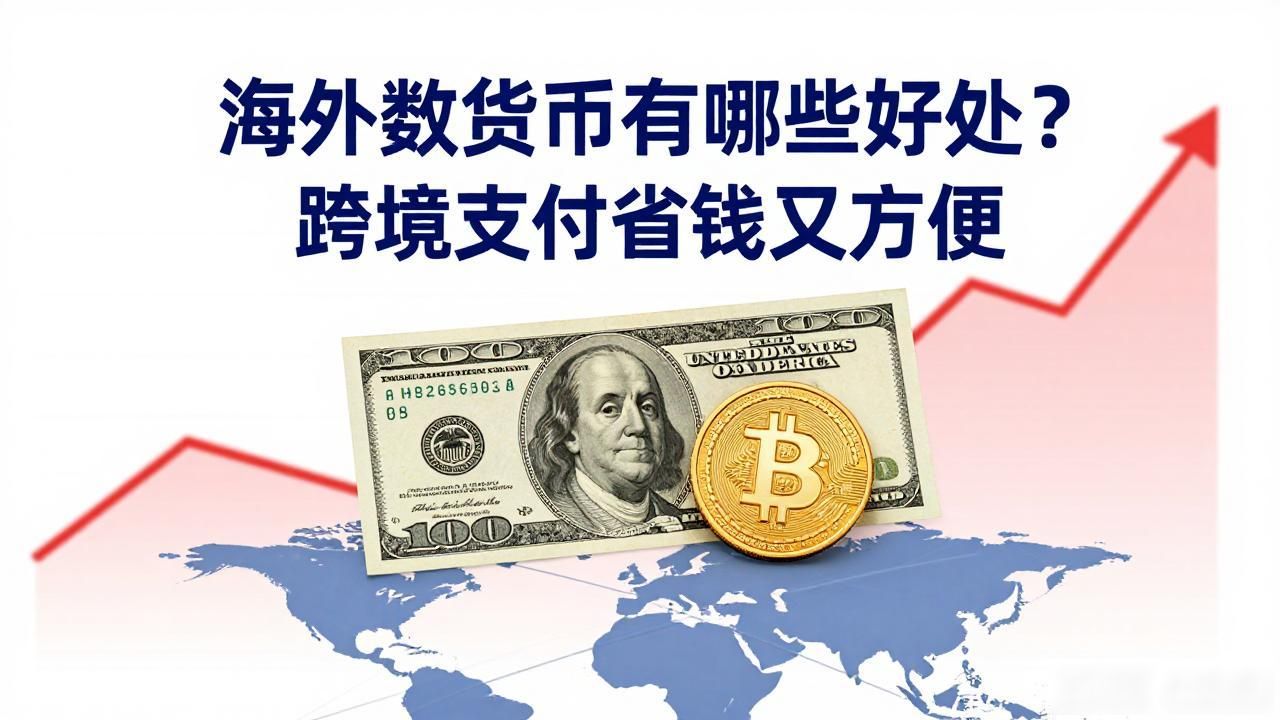 海外数字货币有哪些好处?跨境支付省钱又方便