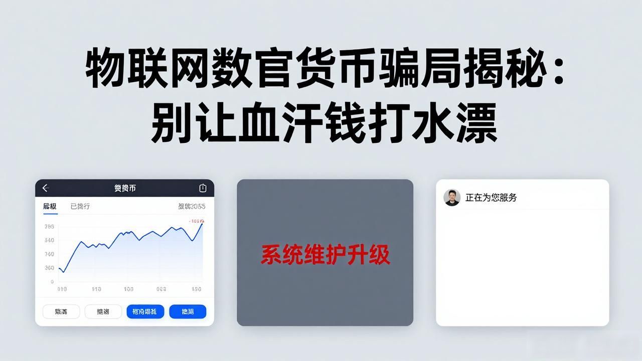 物联网数字货币骗局揭秘:别让血汗钱打水漂