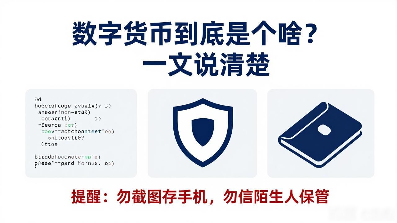 数字货币到底是个啥?一文说清楚