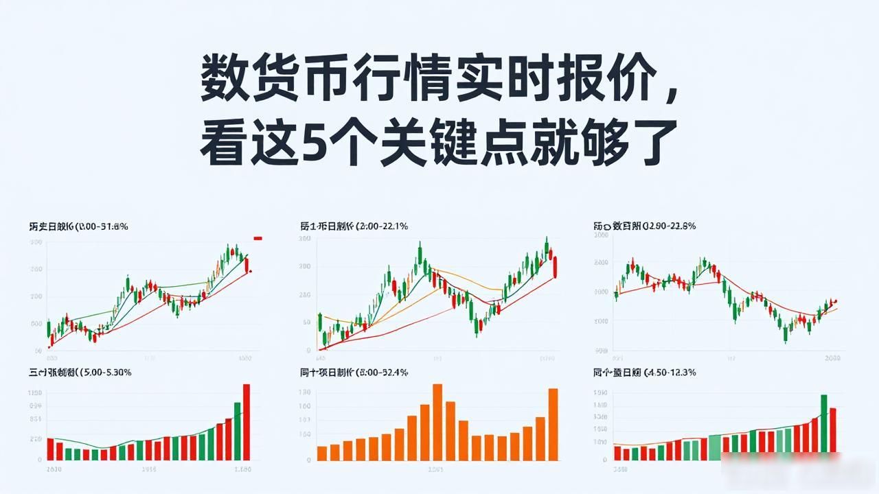 数字货币行情实时报价,看这5个关键点就够了