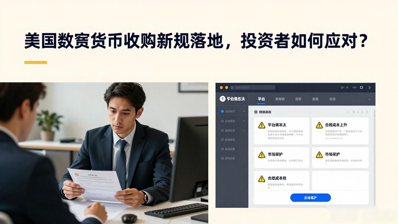 美国数字货币收购新规落地,投资者如何应对?