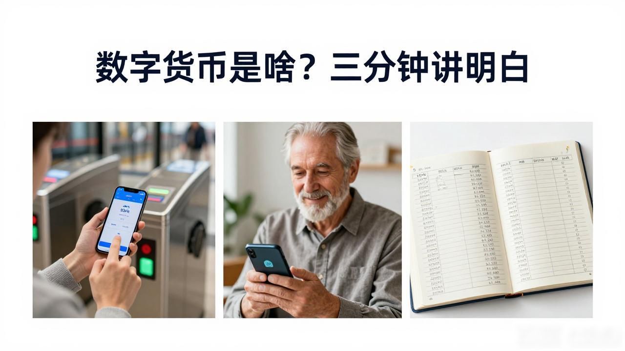 数字货币是啥?三分钟讲明白