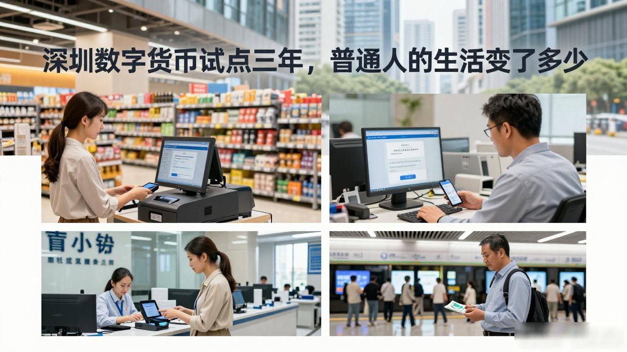 深圳数字货币试点三年,普通人的生活变了多少