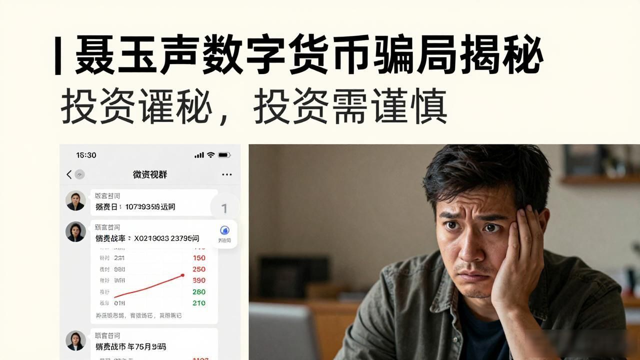 聂玉声数字货币骗局揭秘,投资需谨慎