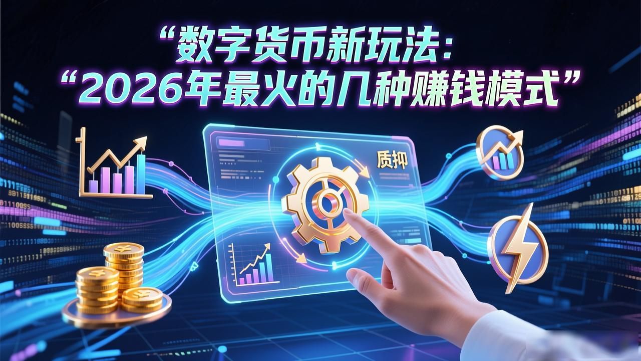 数字货币新玩法:2026年最火的几种赚钱模式