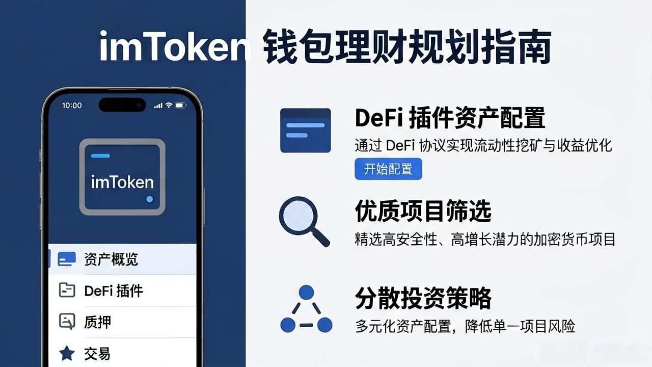 imToken钱包操作指南:新手如何借助工具做理财规划