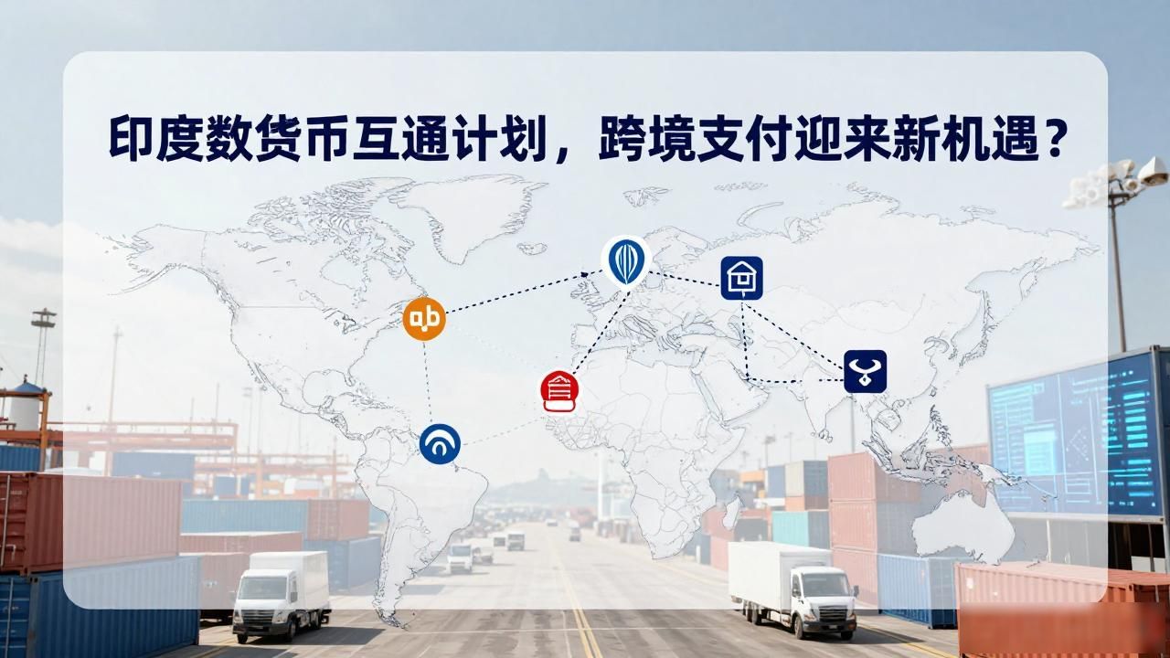 印度数字货币互通计划,跨境支付迎来新机遇?