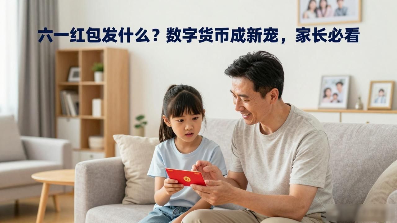 六一红包发什么?数字货币成新宠,家长必看