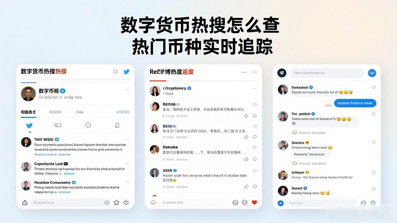 数字货币热搜怎么查 热门币种实时追踪