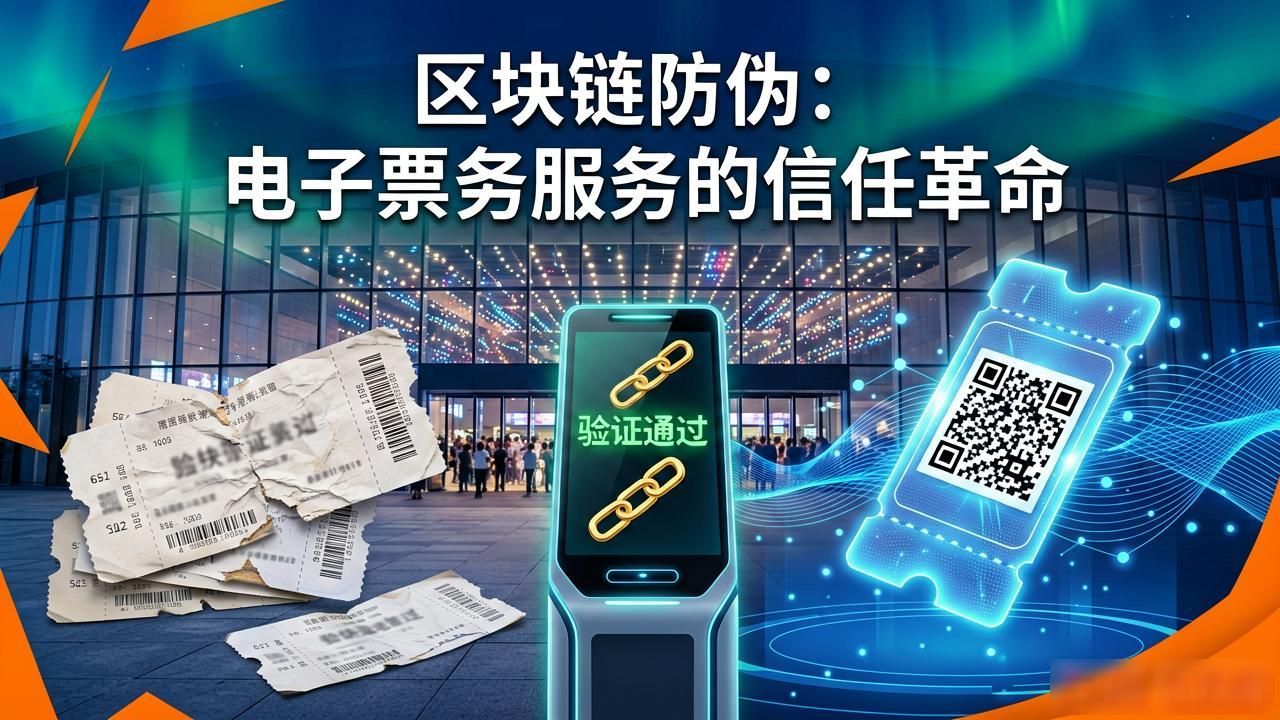 区块链防伪:电子票务服务的信任革命