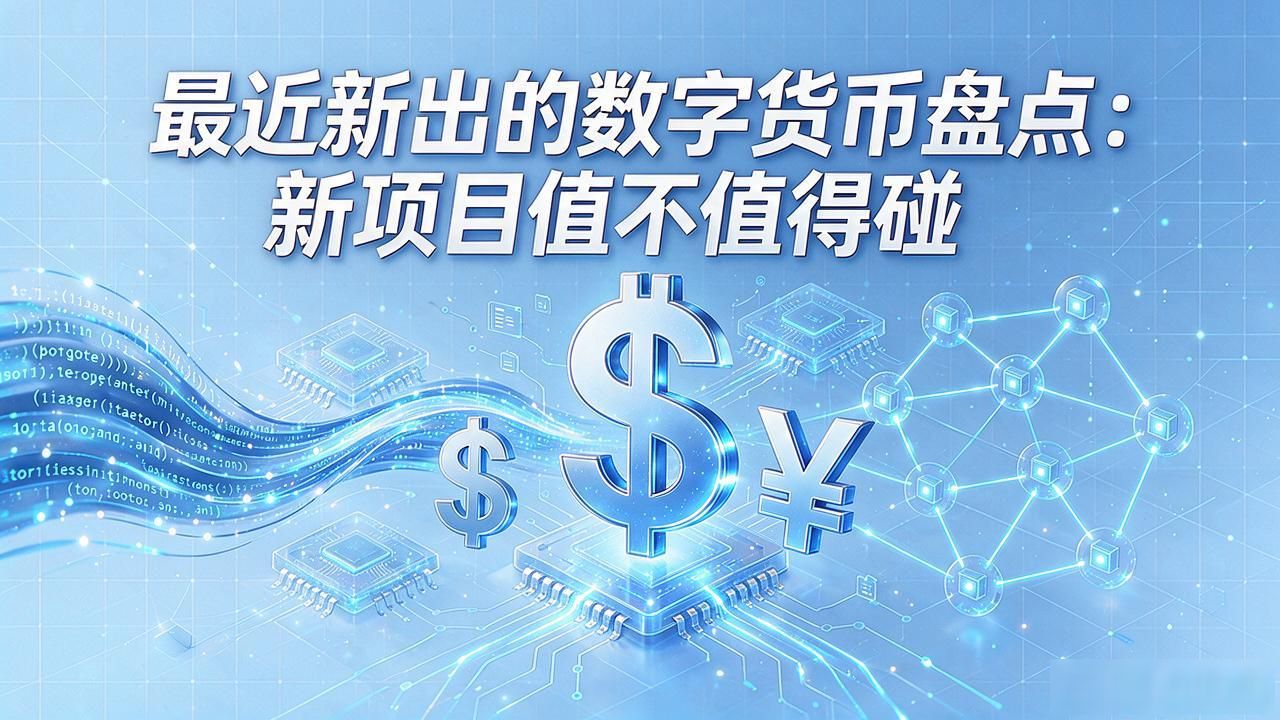 最近新出的数字货币盘点:新项目值不值得碰