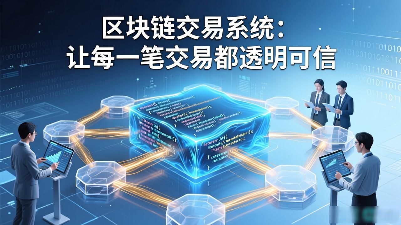 区块链交易系统:让每一笔交易都透明可信