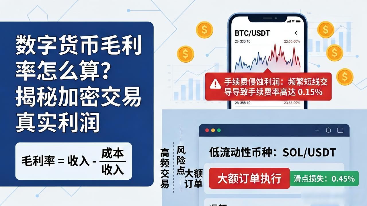 数字货币毛利率怎么算?揭秘加密交易真实利润
