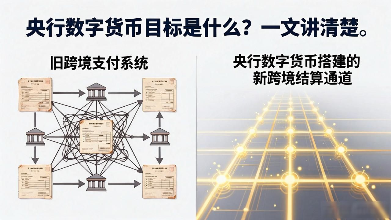央行数字货币目标是什么?一文讲清楚