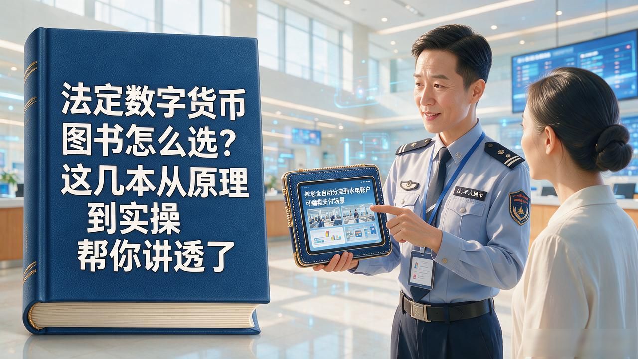 法定数字货币图书怎么选?这几本从原理到实操帮你讲透了