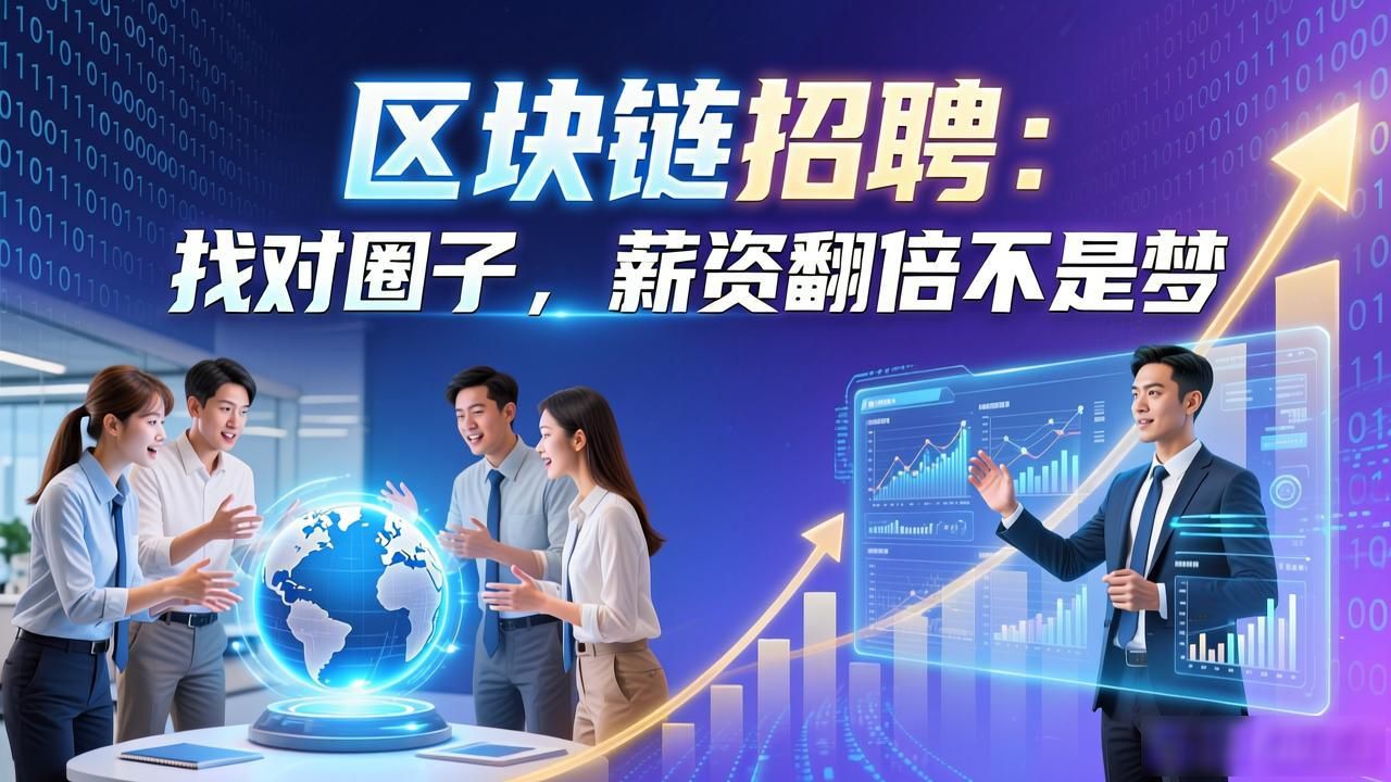 区块链招聘:找对圈子,薪资翻倍不是梦