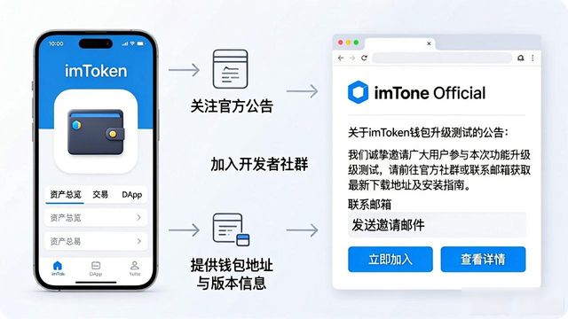 imToken钱包下载和升级测试申请教程