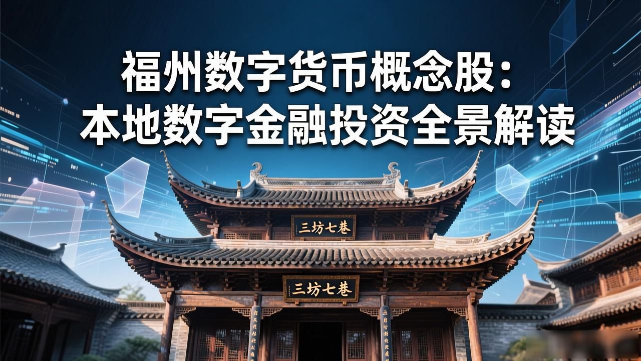 福州数字货币概念股:本地数字金融投资全景解读