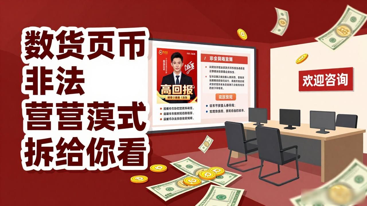 数字货币非法经营模式拆给你看,普通人别再交智商税