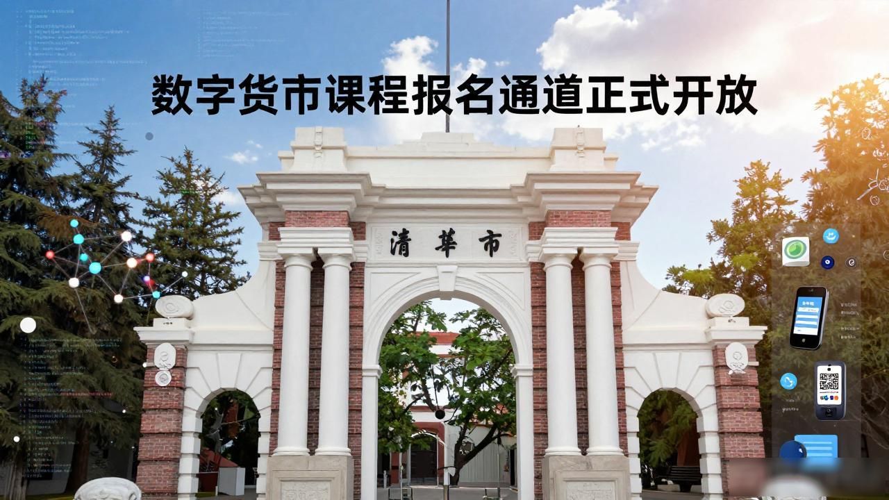清华大学数字货币课程报名通道正式开放