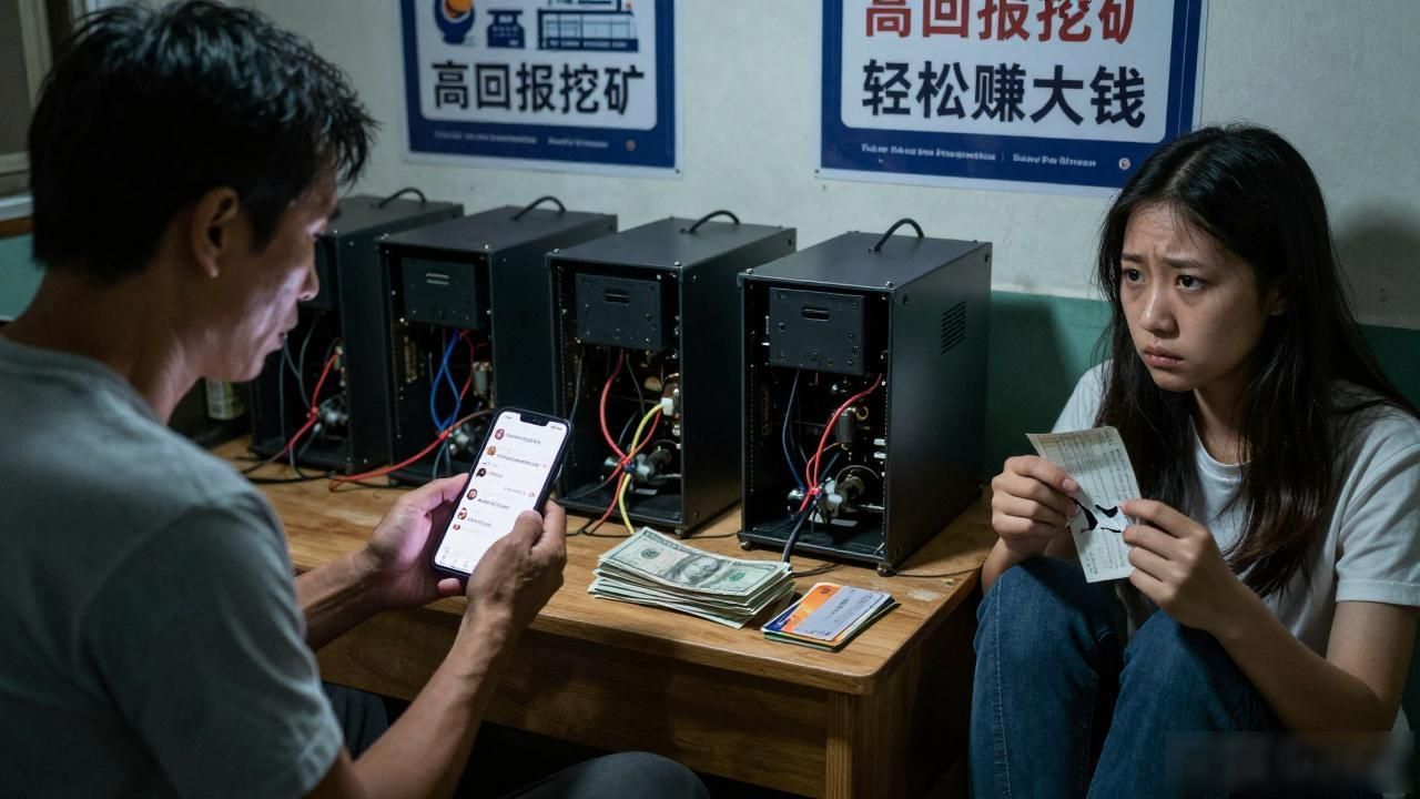 越南数字货币挖矿骗局,你花几十万买的矿机压根不存在