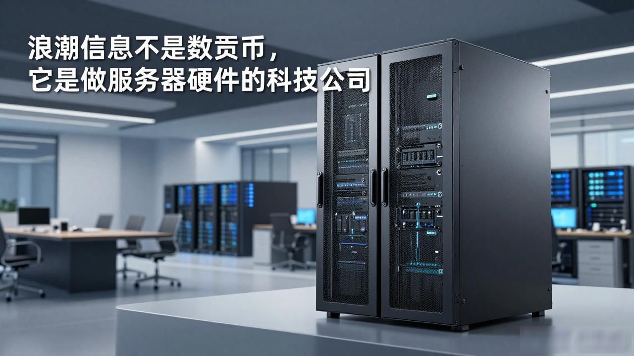 浪潮信息不是数字货币,它是做服务器硬件的科技公司