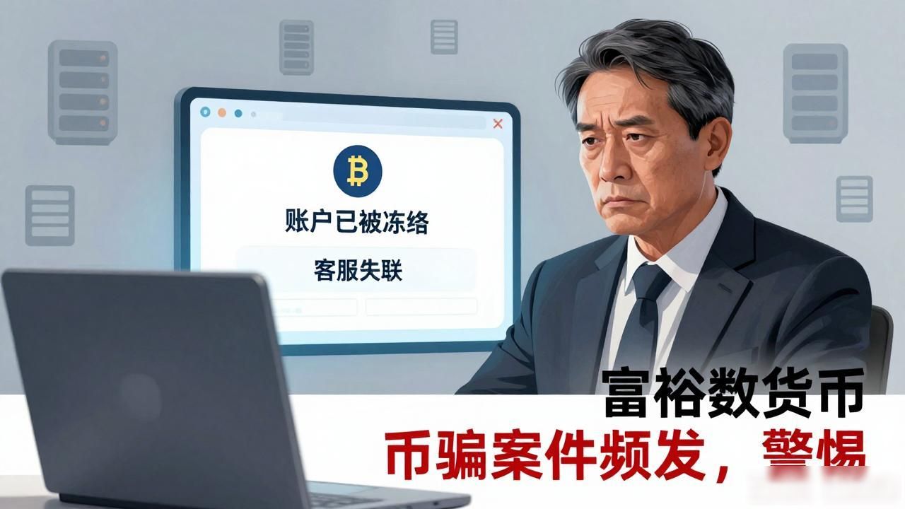 富裕数字货币诈骗案件频发,警惕