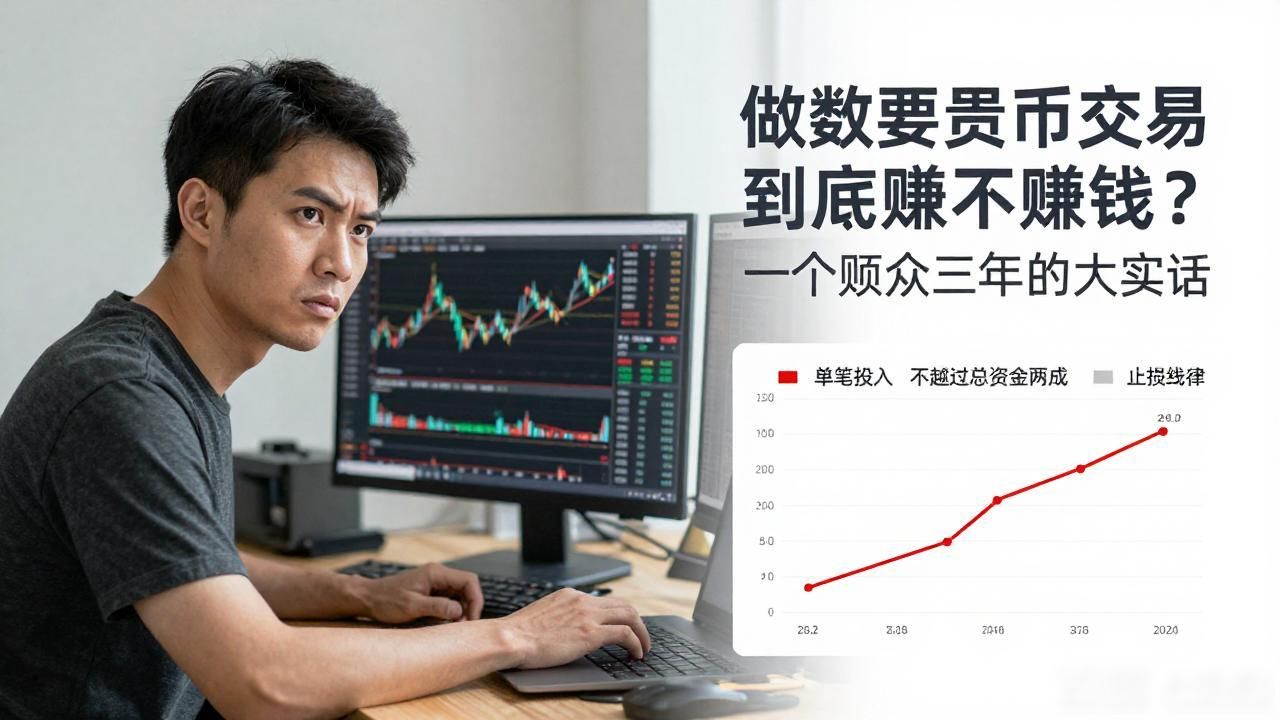 做数字货币交易到底赚不赚钱?一个散户三年的大实话