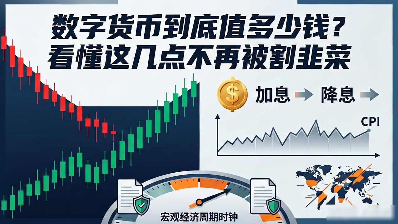 数字货币到底值多少钱?看懂这几点不再被割韭菜