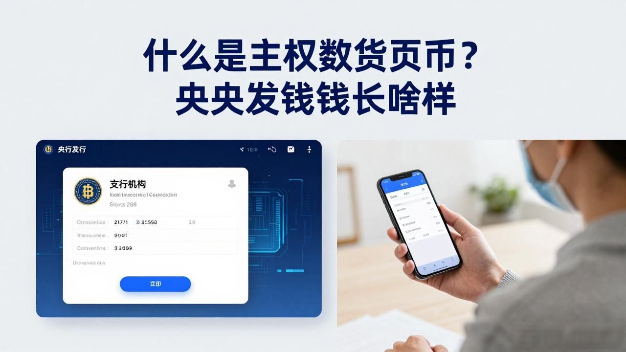 什么是主权数字货币?央行发的钱长啥样