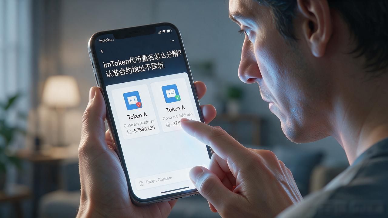imToken代币重名怎么分辨?认准合约地址不踩坑