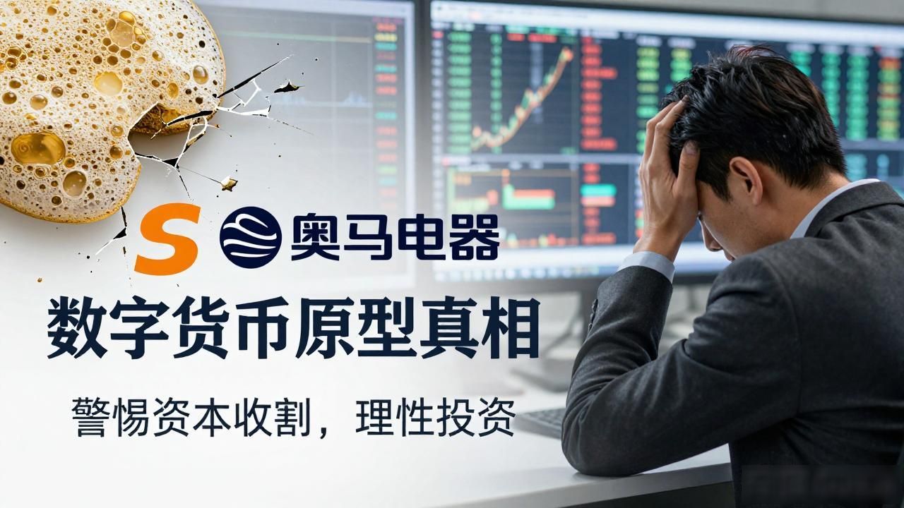 奥马电器数字货币原型真相:一场资本游戏的泡沫破碎