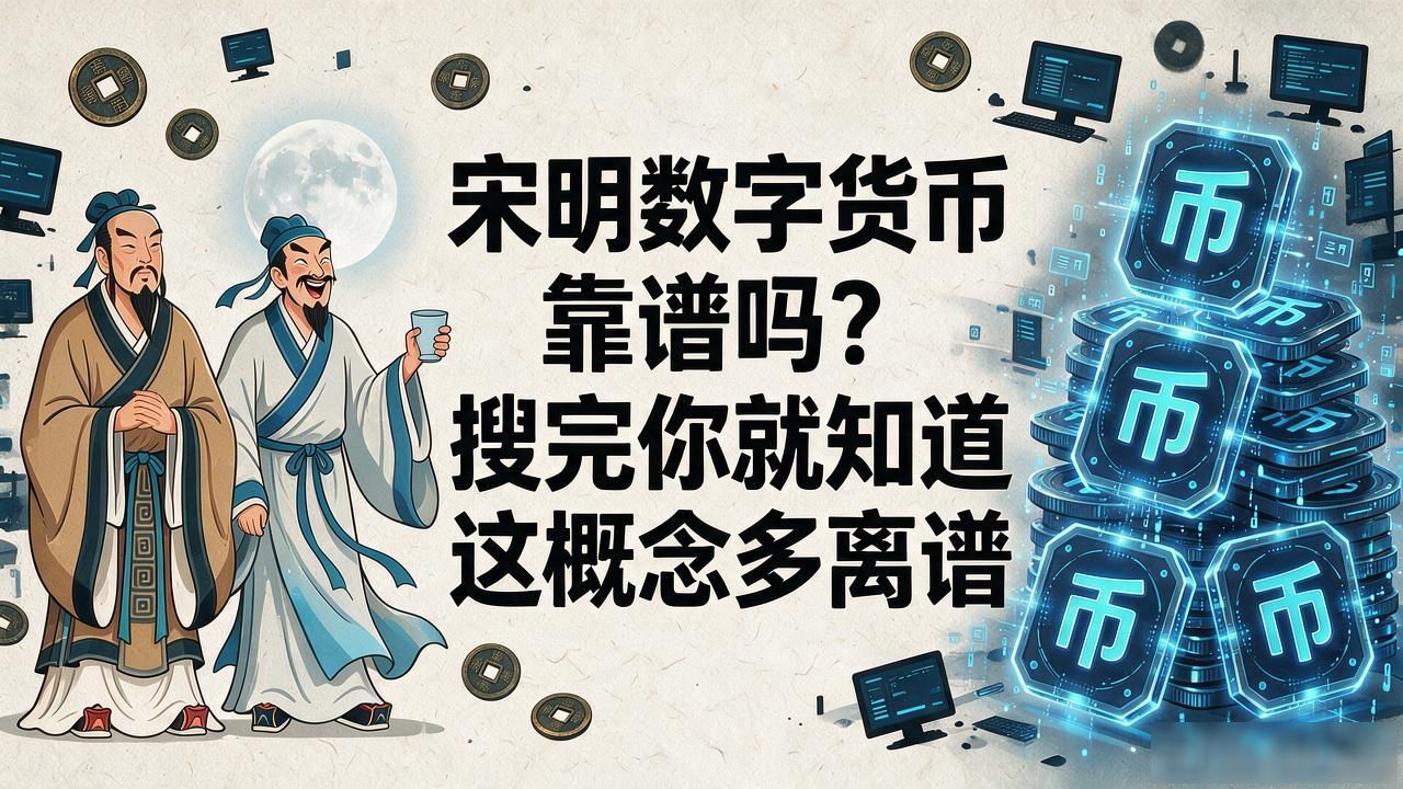 宋明数字货币靠谱吗?搜完你就知道这概念多离谱