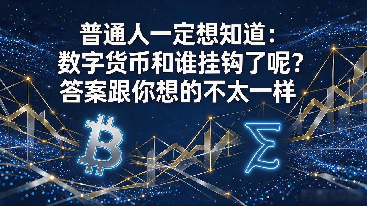 普通人一定想知道:数字货币和谁挂钩了呢?答案跟你想的不太一样