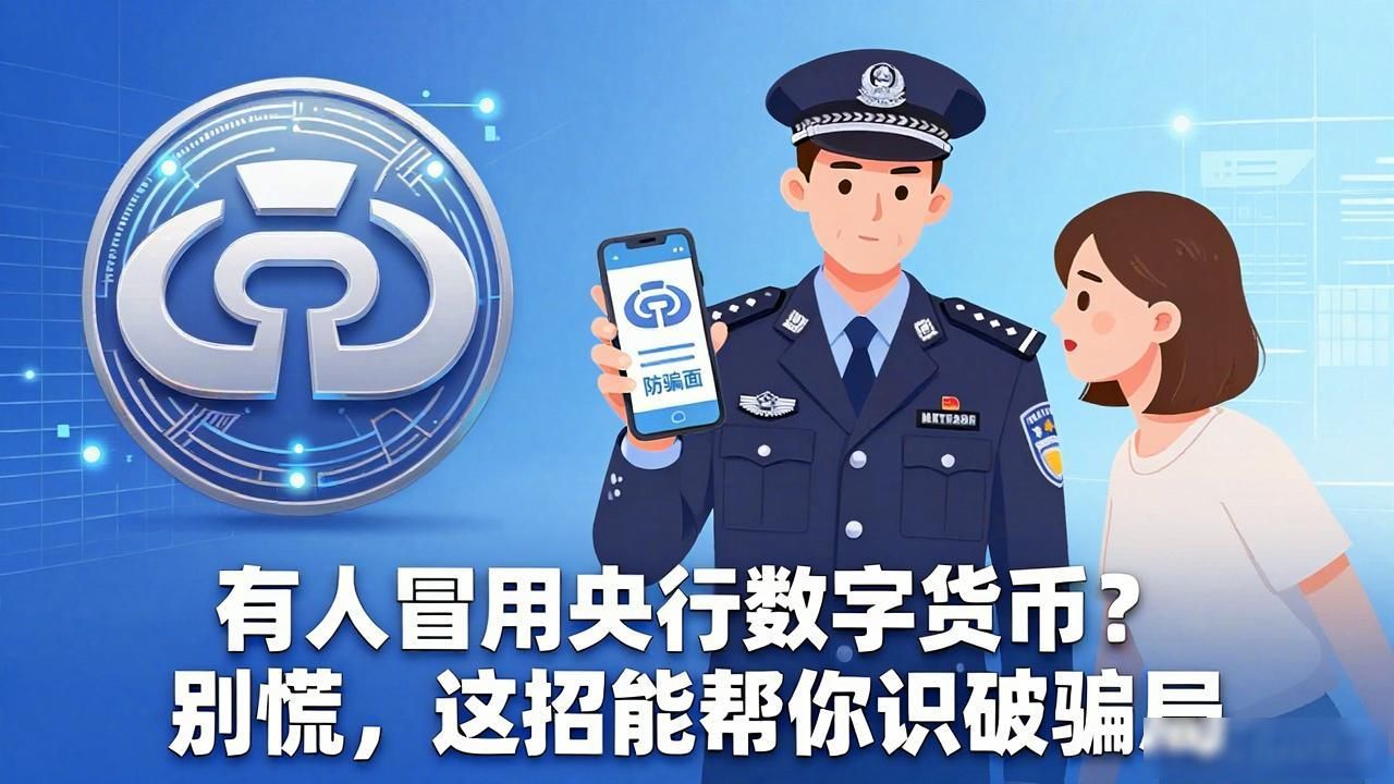 有人冒用央行数字货币?别慌,这招能帮你识破骗局