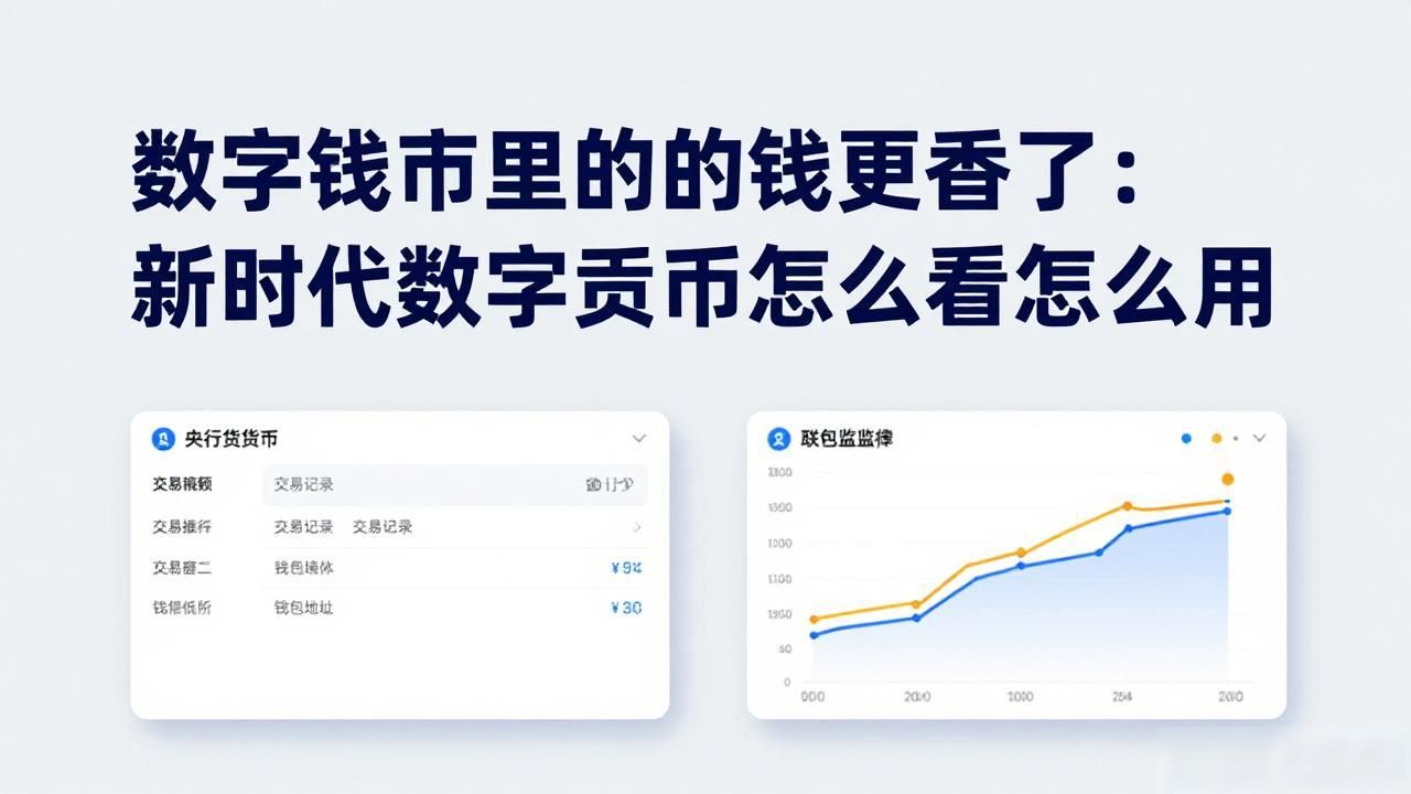 数字钱包里的钱更香了:新时代数字货币怎么看怎么用