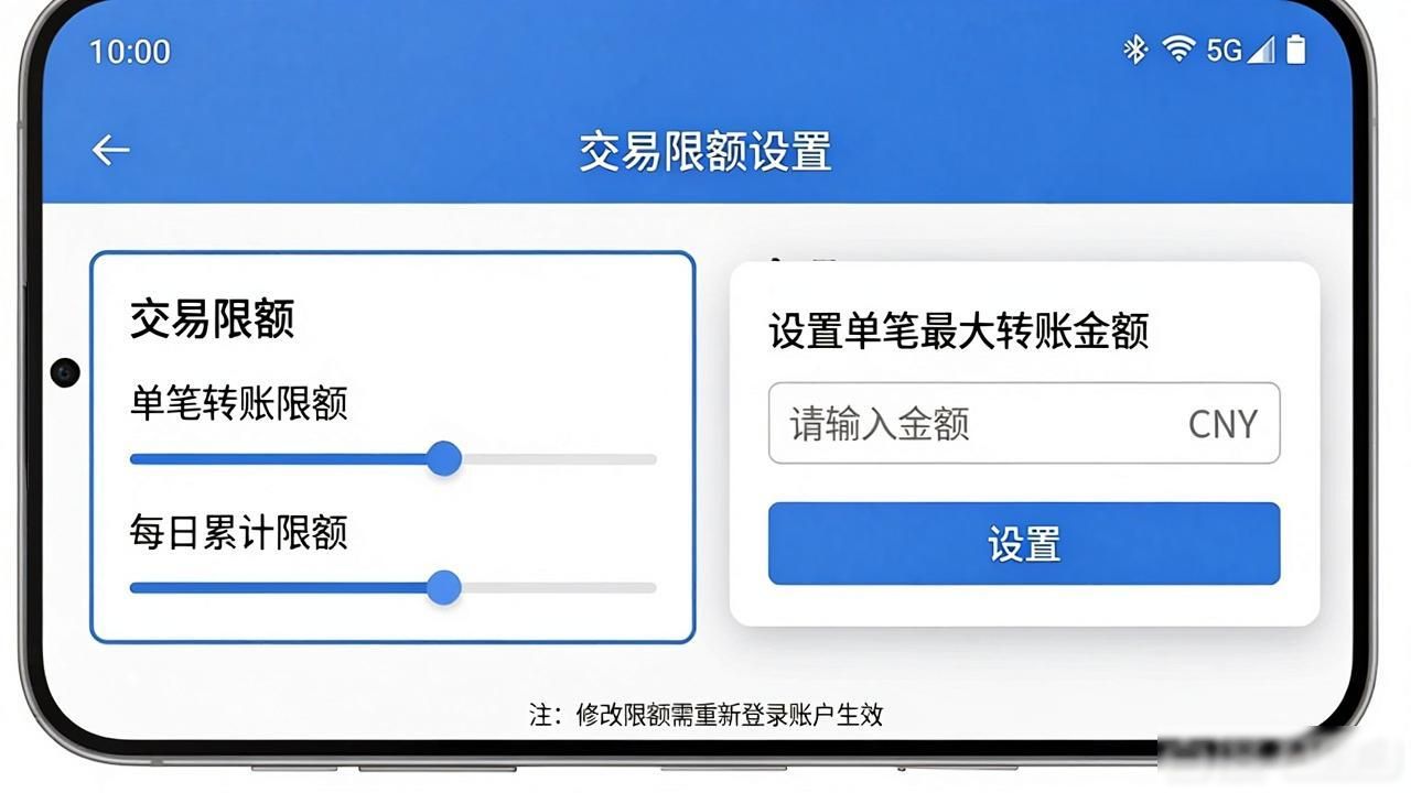 imToken 2.0安卓版 交易限额设置方法