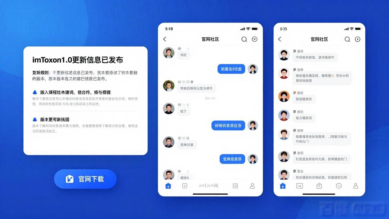 imToken1.0更新信息在哪看?官网下载这样跟踪