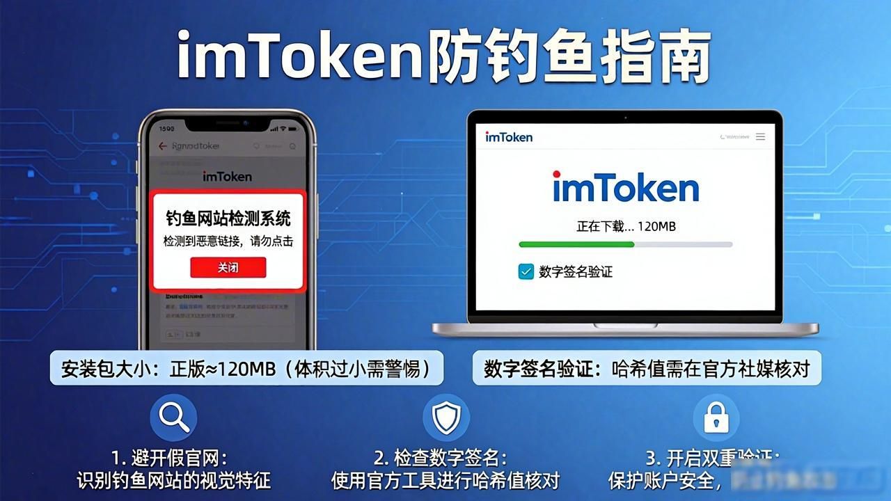 最新imToken下载遭钓鱼陷阱,避开假官网的3个关键