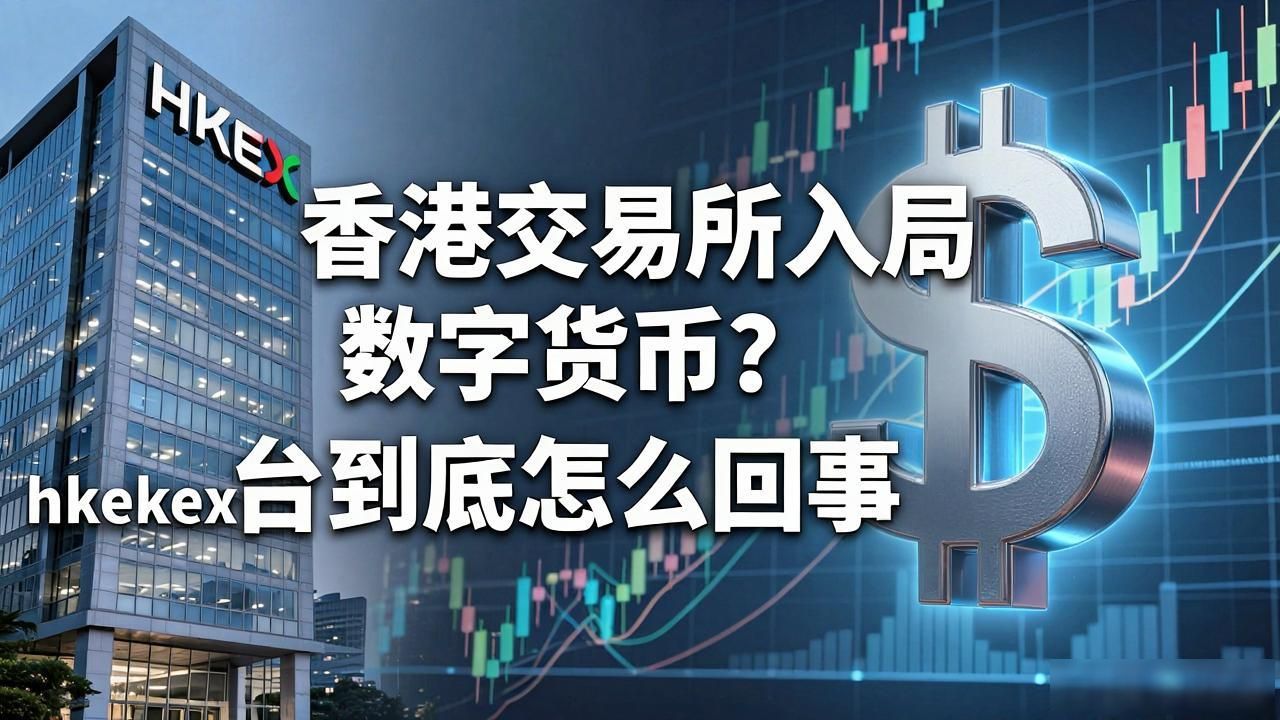 香港交易所入局数字货币?hkex平台到底怎么回事