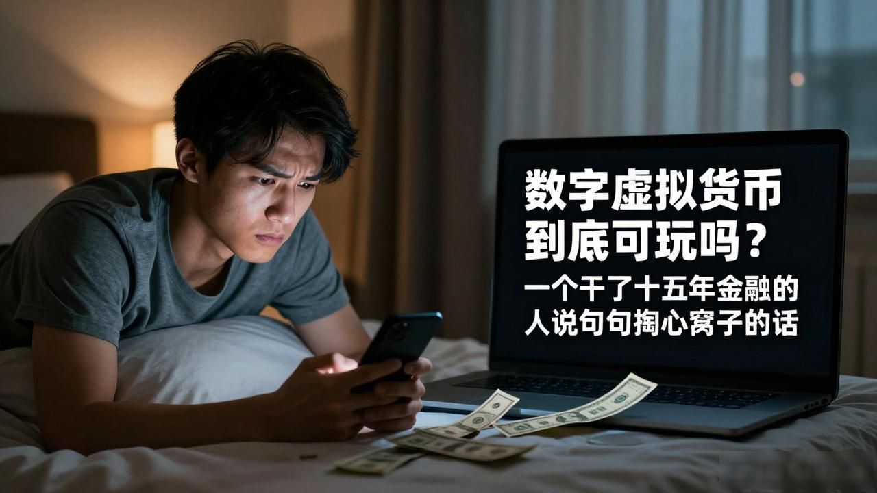 数字虚拟货币到底可玩吗?一个干了十五年金融的人说句掏心窝子的话