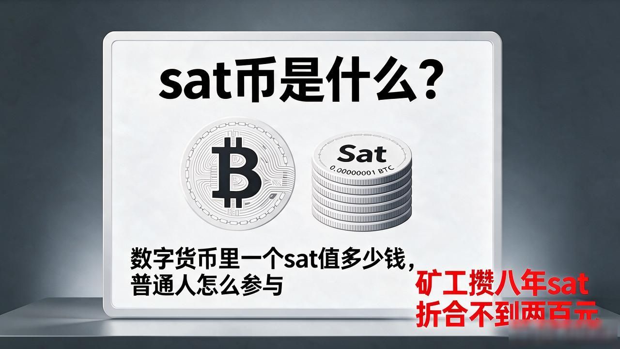 sat币是什么?数字货币里一个sat值多少钱,普通人怎么参与