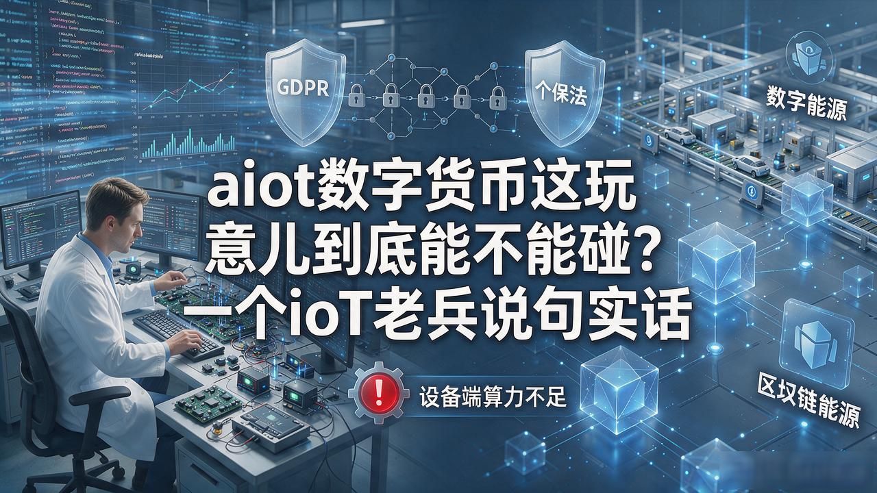 aiot数字货币这玩意儿到底能不能碰?一个IoT老兵说句实话