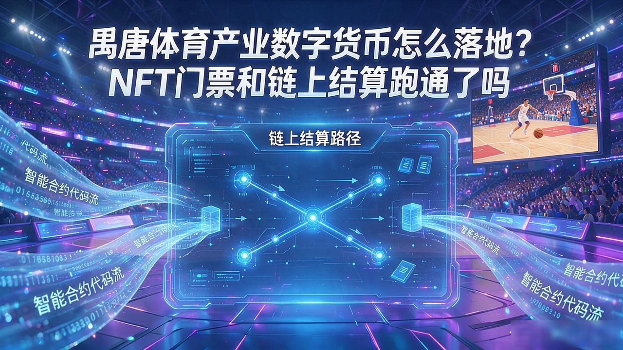 禹唐体育产业数字货币怎么落地?NFT门票和链上结算跑通了吗