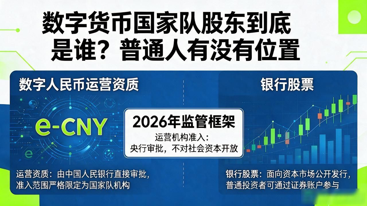 数字货币国家队股东到底是谁?普通人有没有位置